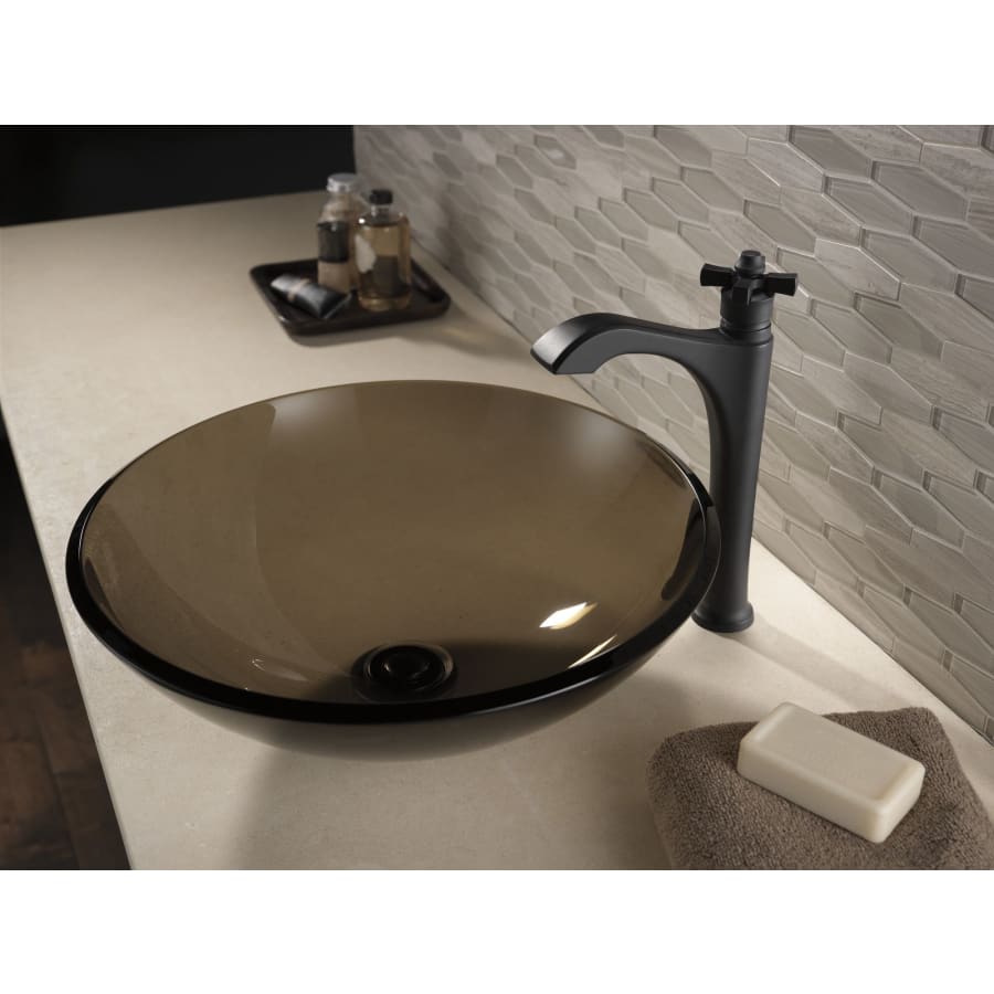 Dorval Cross Handle Kit For Mid Height and Vessel Riser Bathroom Sink Faucets - Limited Lifetime Warranty