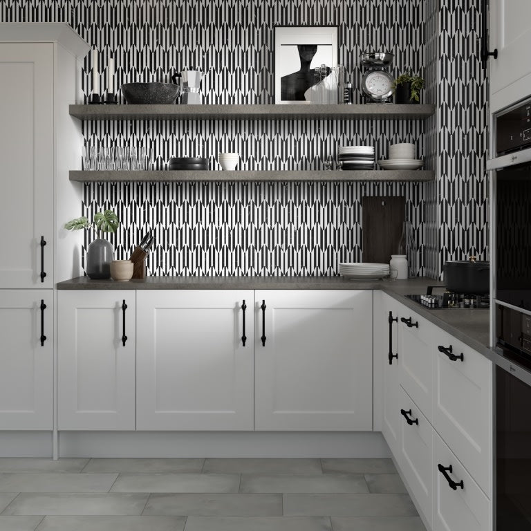 BIZOU WHITE/BLACK PL PEAK/MO