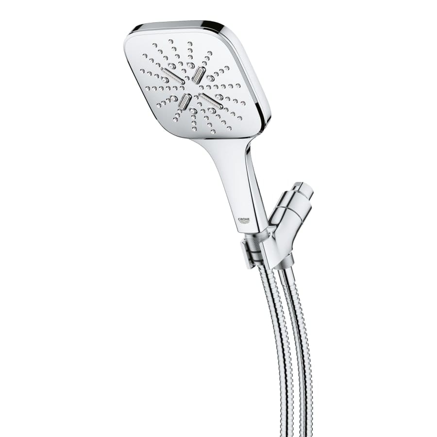 Rainshower 1.75 GPM Multi Function Hand Shower with StarLight, DreamSpray, EcoSpray and Speed Clean - Includes Hose