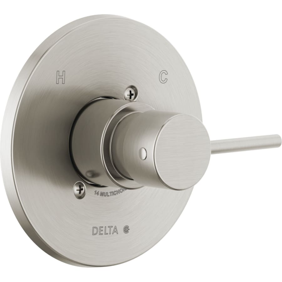 Modern Pressure Balanced Valve Trim Only with Single Lever Handle - Less Rough In