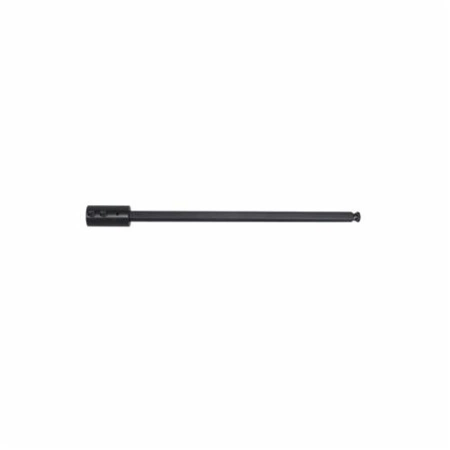 Hole Saw Extension, 1/2 in, Shank, For Use With 1L, 2L or 3L Hole Saw, Carbon Steel, Black Oxide