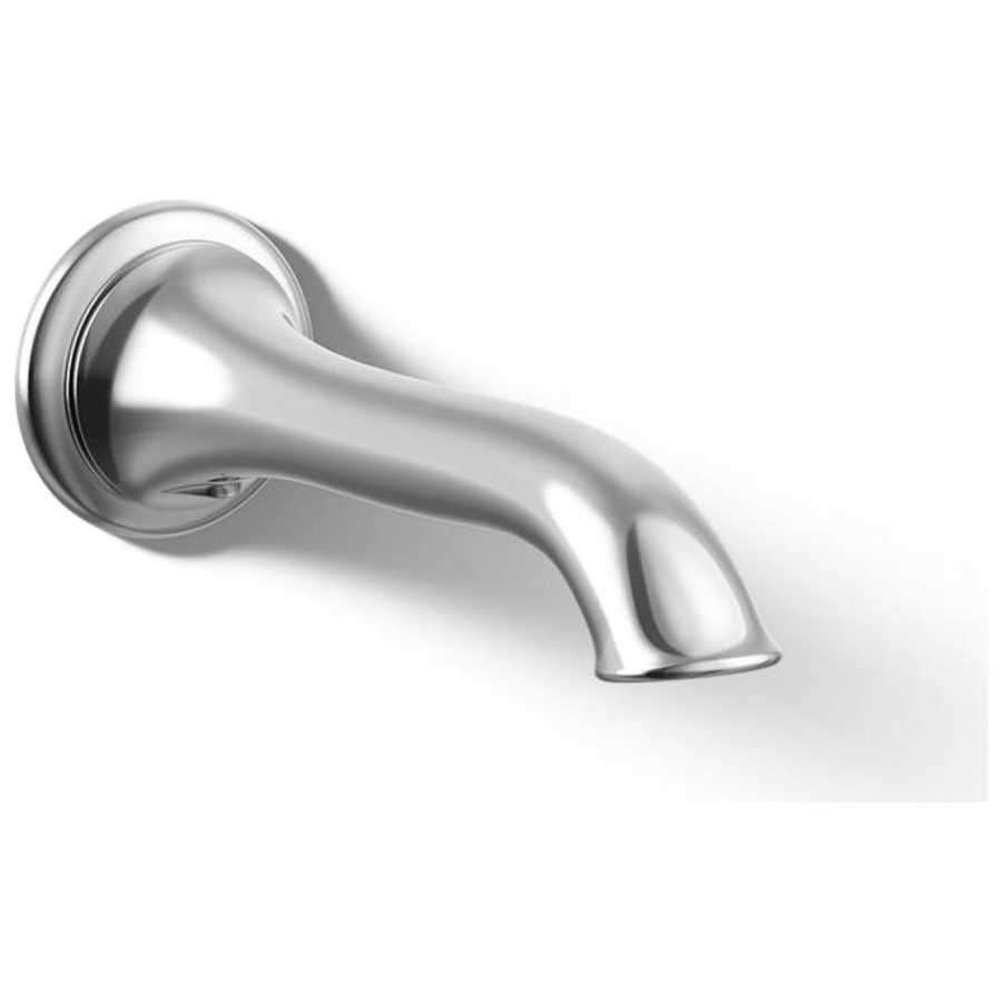 Artifacts Non Diverter Wall Mounted Tub Spout with Flare Design