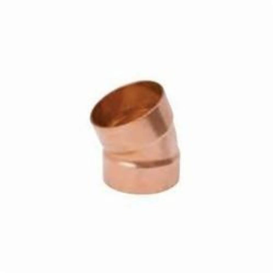 DWV 22.5 deg Elbow, 1-1/2 in, C, Copper