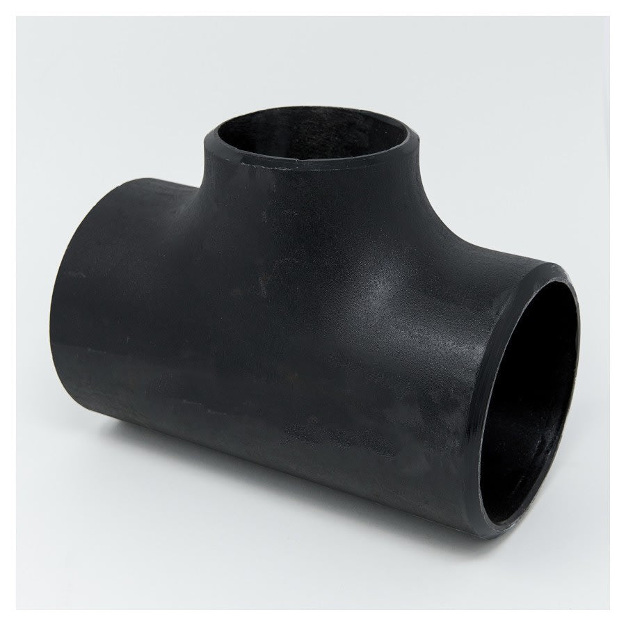 Carbon Steel Tee, 16 x 10 in, Butt Weld, Import