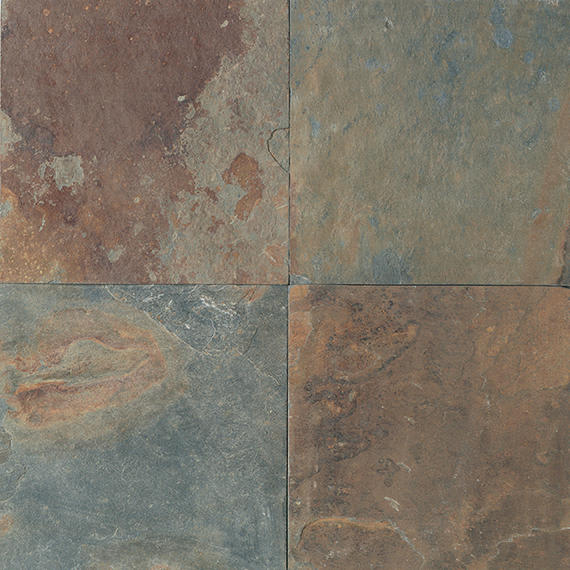 Slate Mongolian Spring Square, Natural Cleft 16X16