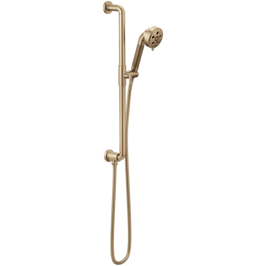 Litze 1.75 GPM Multi Function Hand Shower Set with Slide Bar and Integrated Wall Elbow