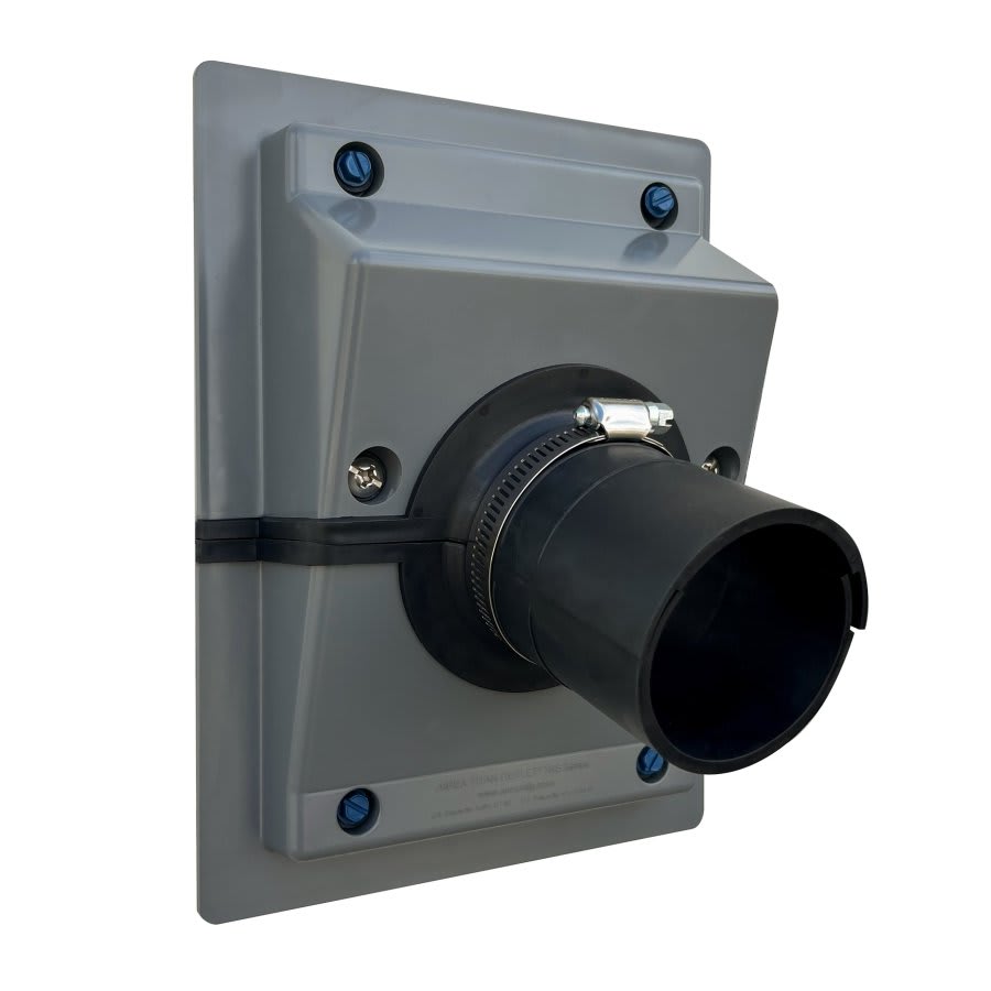 TRS Wall Penetration Seal Outlet, 9.96 in H x 5.97 in W x 7.5 in L