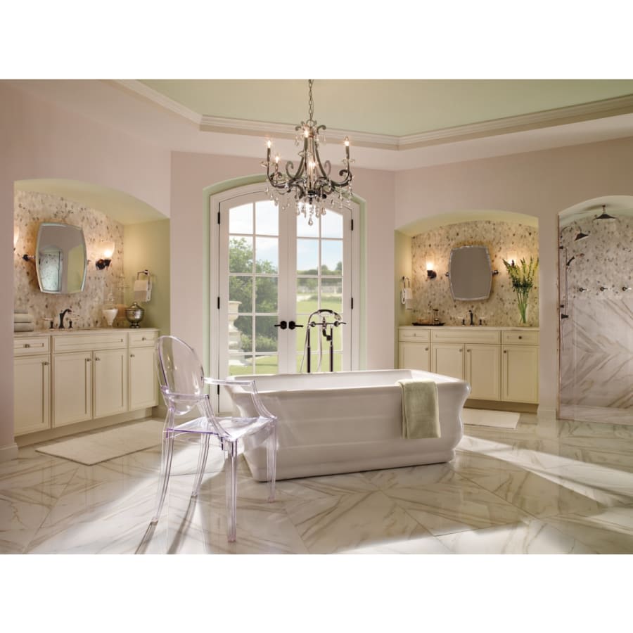 Wall, Deck or Floor Mount Two Handle Tub Filler Body Assembly - Less Riser/Unions, Trim Kit and Handles