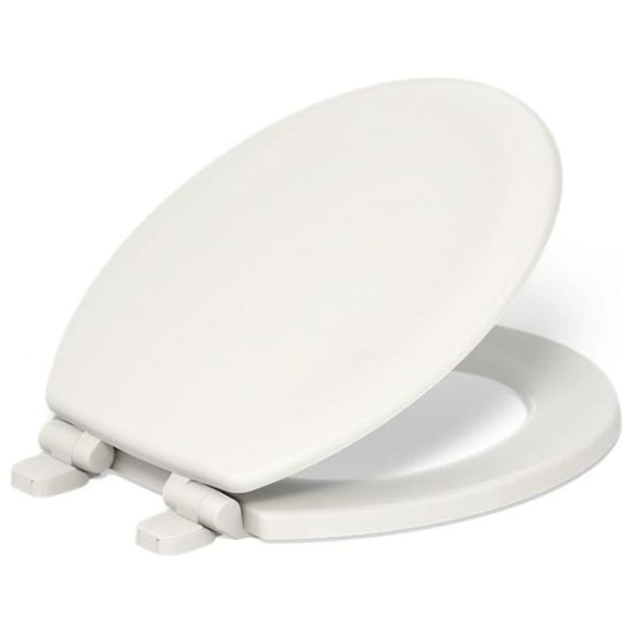 Stonewood Round Closed-Front Toilet Seat with Soft Close