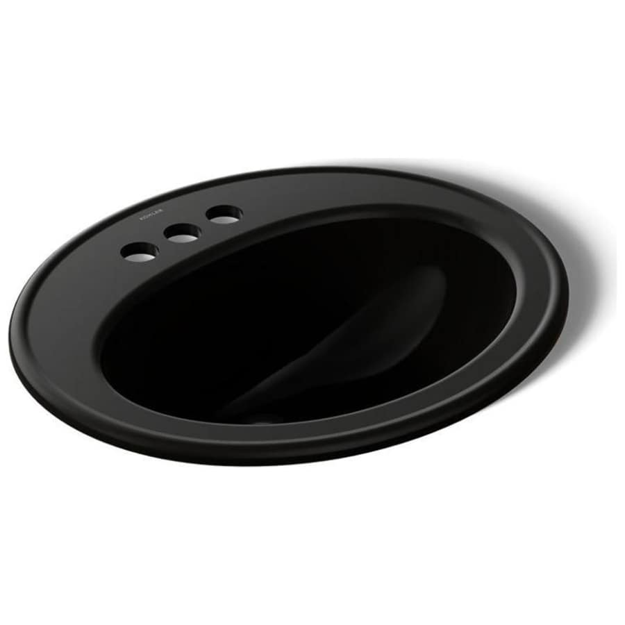 Pennington 20-1/4" Drop In Bathroom Sink with 3 Holes Drilled and Overflow