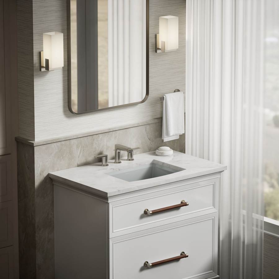 Archer 19-7/8" Undermount Bathroom Sink with Overflow