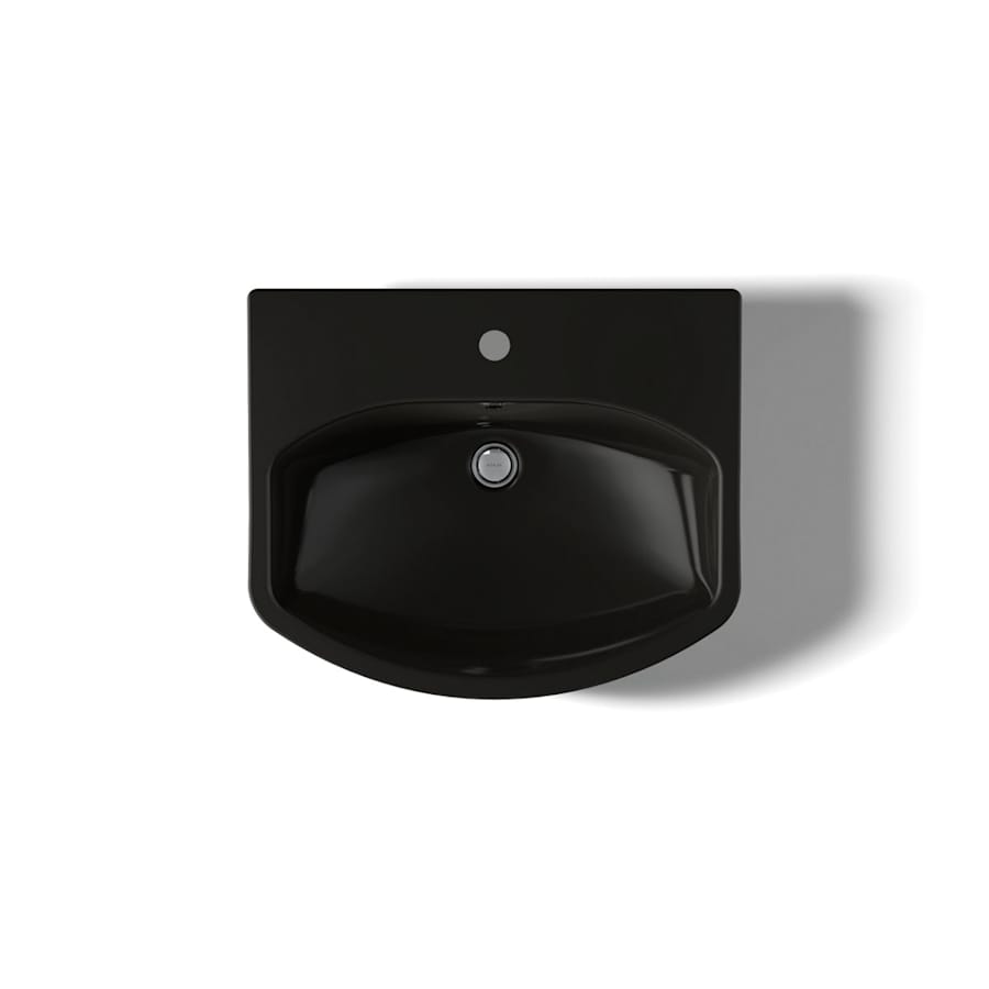 Cimarron 21" Pedestal Bathroom Sink with 1 Hole Drilled and Overflow