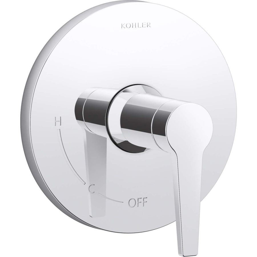 Hint Function Pressure Balanced Valve Trim Only with Single Lever Handle - Less Rough In