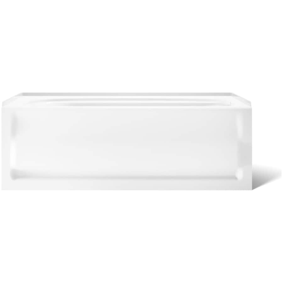 Bancroft Collection 60" Three Wall Alcove Soaking Bath Tub with Right Hand Drain