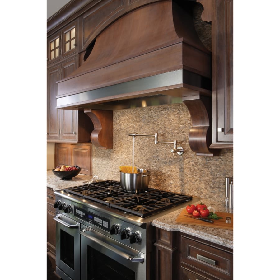 Euro 4 GPM Wall Mounted Single Hole Pot Filler Faucet