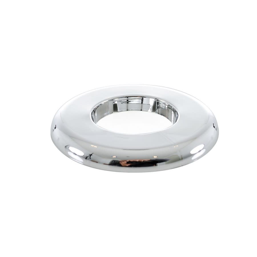 F&C Split Ring Escutcheon, 7/8 in OD (1/2 in IPS & 3/4 in CTS), Polished Chrome
