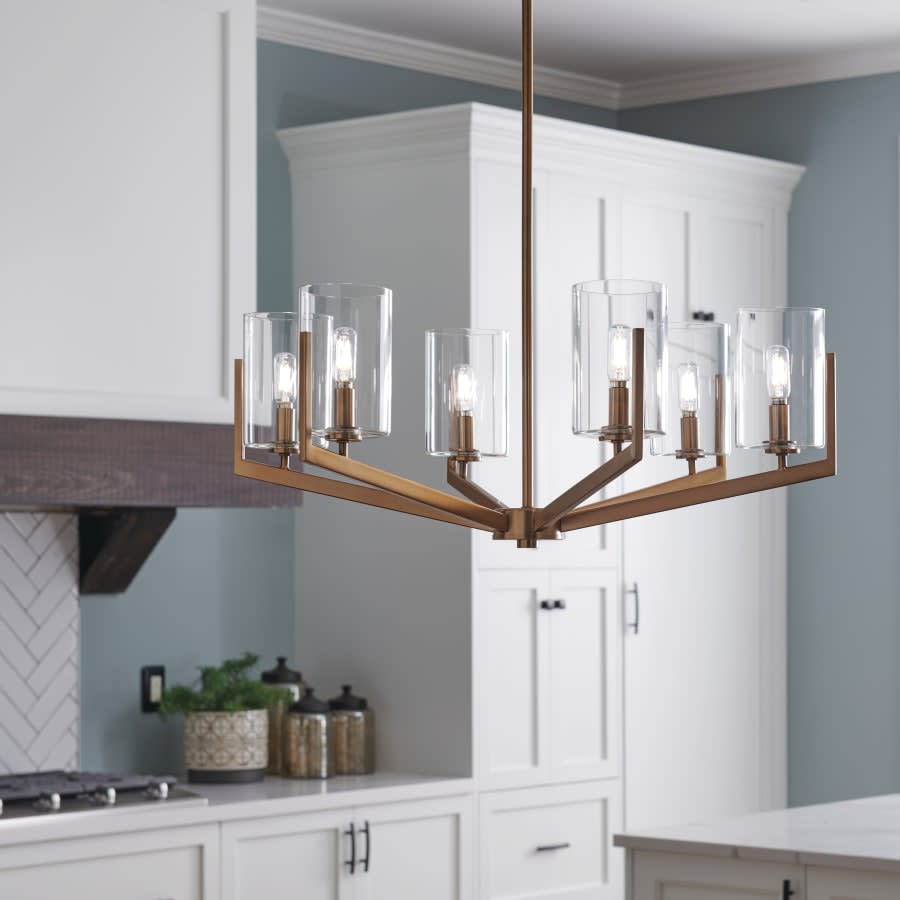 Nye 6 Light 28" Wide Chandelier