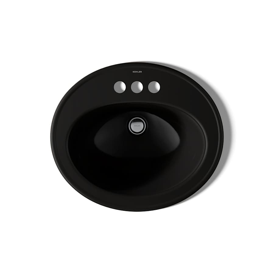 Pennington 20-1/4" Drop In Bathroom Sink with 3 Holes Drilled and Overflow