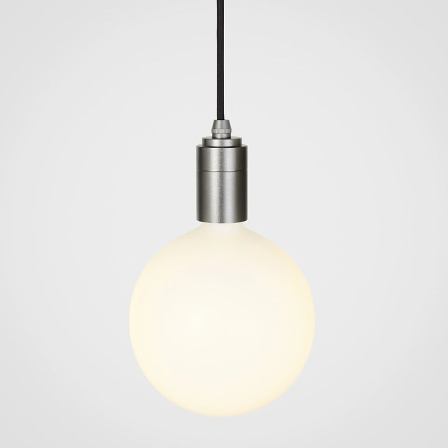 8W Light Bulb E26 Matte Porcelain G47 Sphere