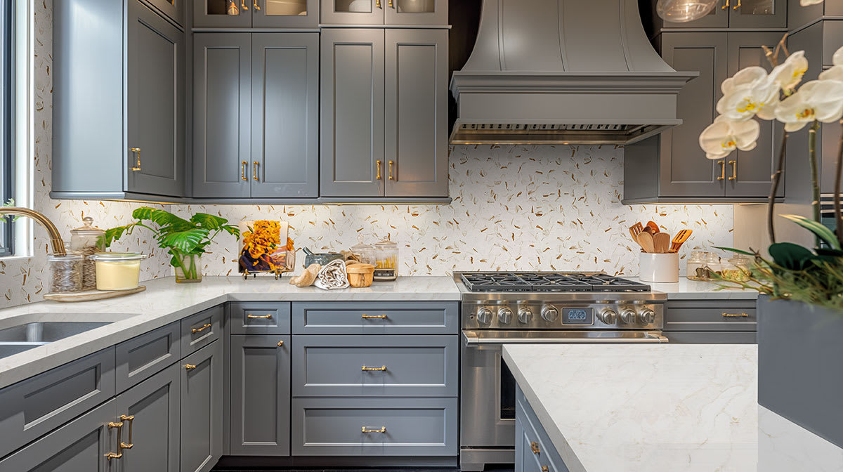 Calacatta Gold Matte 2" Hexagon