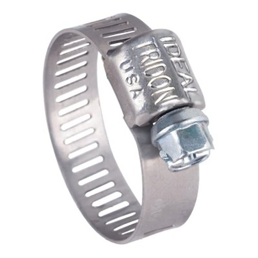 MICRO-GEAR® 62P Worm Gear Clamp, 5/16 to 5/8 in, Clamp, 4 in Trade, 300 Stainless Steel Band