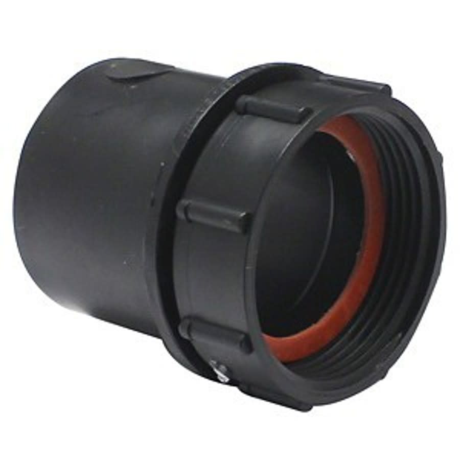 DWV Street Female Swivel Adapter, 1-1/2 in, Spigot x FNPT Swivel, ABS