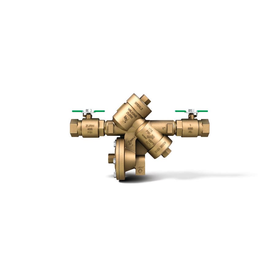975XL2 Reduced Pressure Backflow Preventer, 1 in, FNPT, Bronze