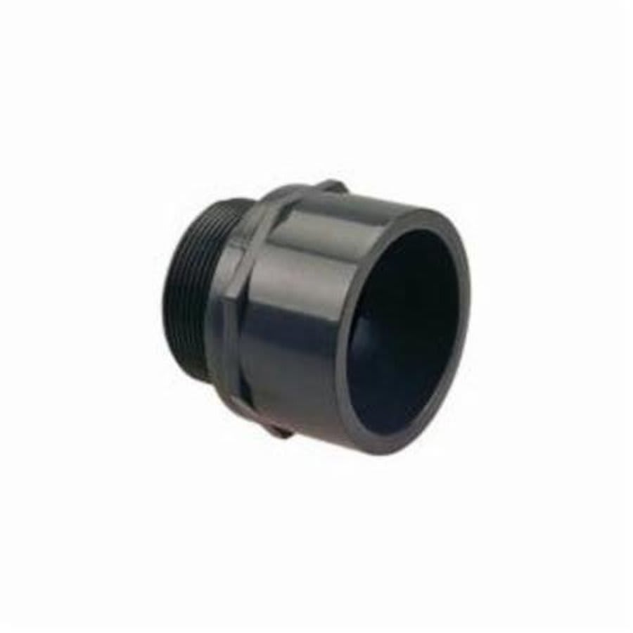 Male Adapter, 1-1/2 in, Socket x MNPT, SCH 80/XH, PVC