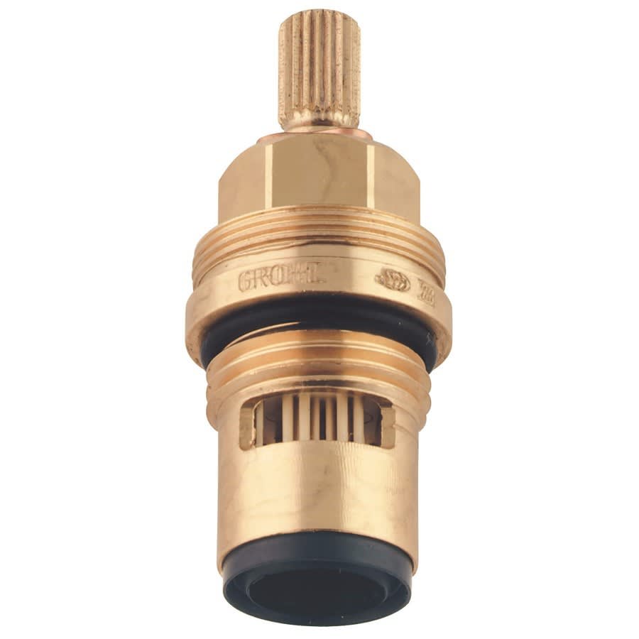 90 deg Closing Left-Hand Faucet Cartridge With Ceramic Sealing Disk, 1.5 gpm, Ceramic Filter