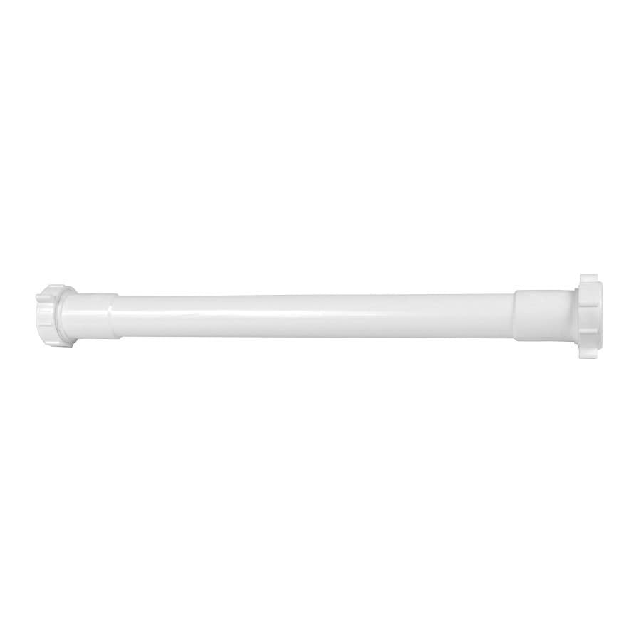Tubular Extension, 1-1/4 in, Slip Joint, White