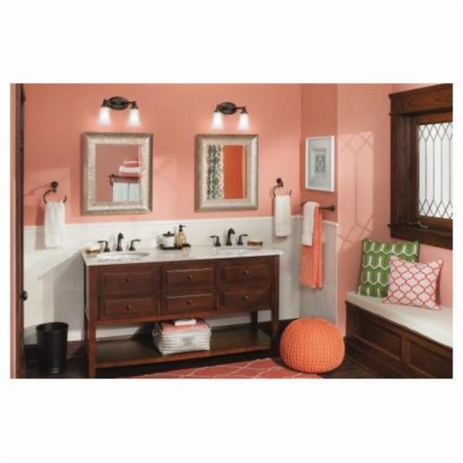 Eva™ Widespread Lavatory Faucet, ADA, 2 Handle, 3-Hole, 1.2 gpm, Oil Rubbed Bronze