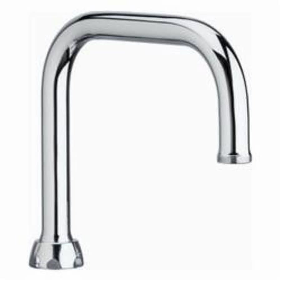 Rigid/Swing Spout, 6-1/4 in L, Polished Chrome