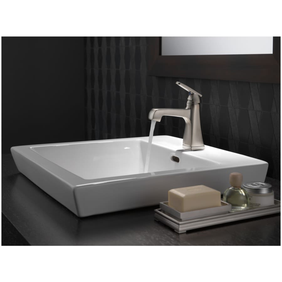 Ashlyn 1.2 GPM Single Hole Bathroom Faucet with Push Pop-Up Drain Assembly