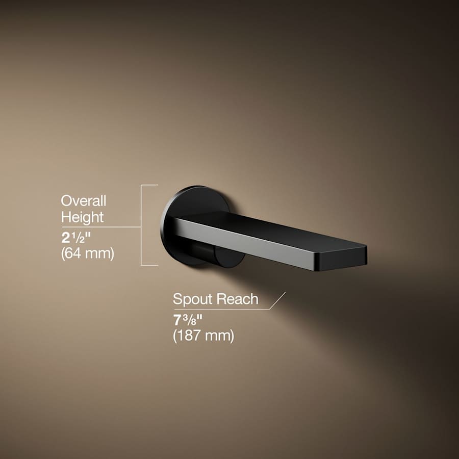 Composed 7-3/8" Tub Spout