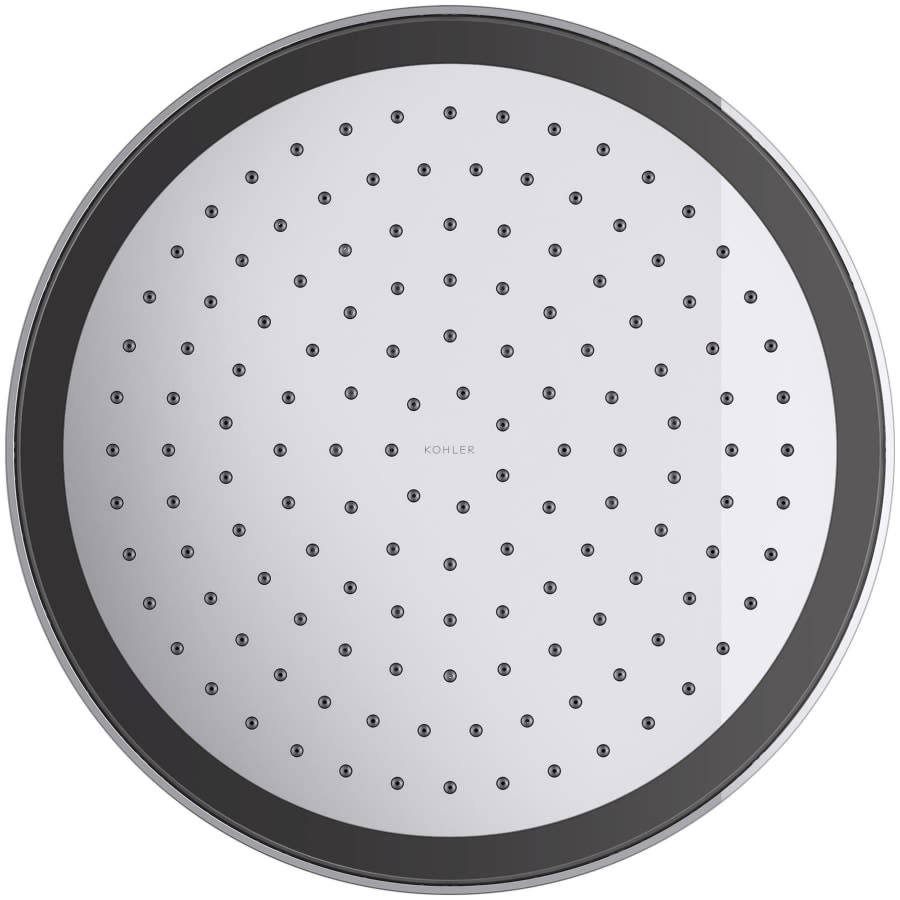 Statement Round 12" Single Function 2.5 GPM Rainhead with MasterClean Sprayface and Katalyst Air-Induction Technology