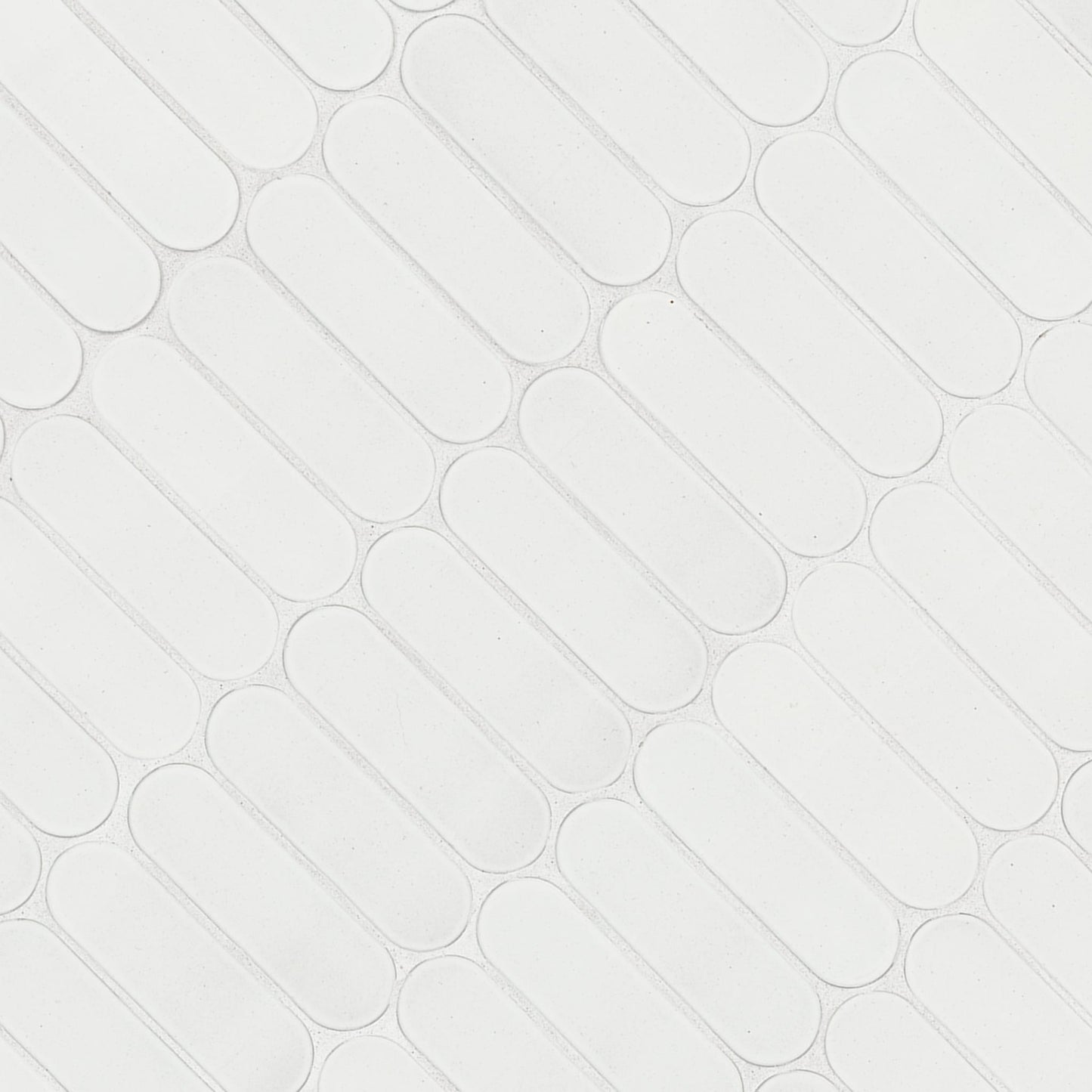 Bianco Glossy Ellipse Tile