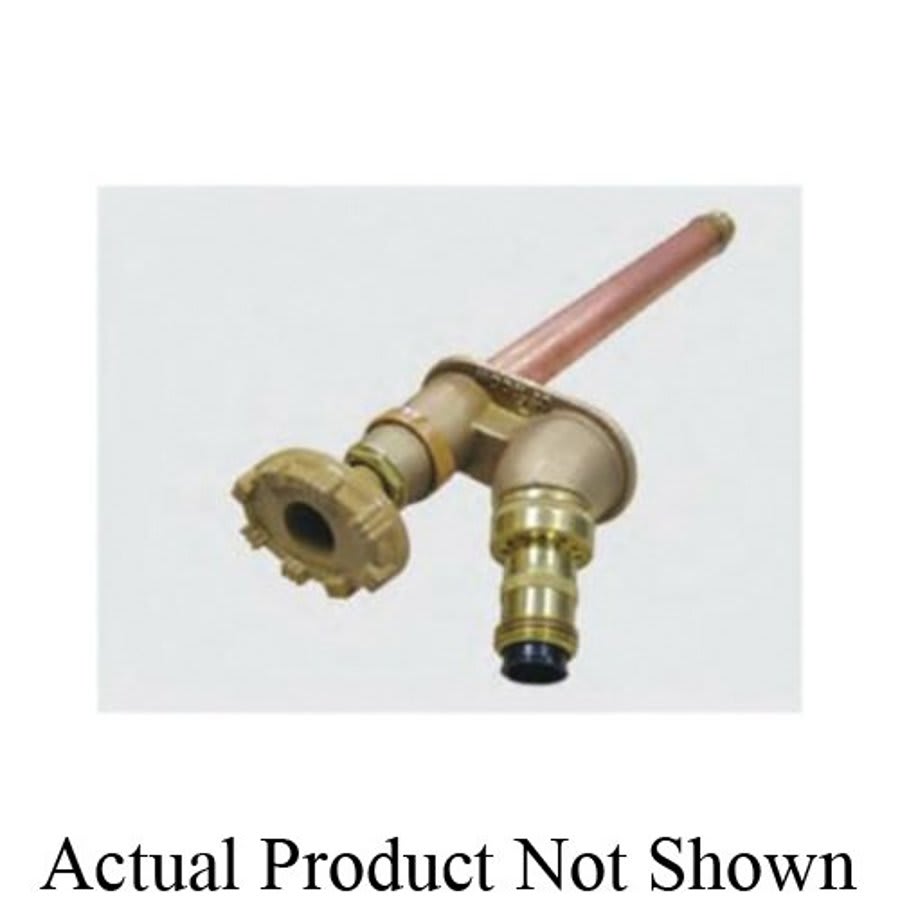 Hose Bibb, 1/2 in Inlet, FNPT, Rough Brass