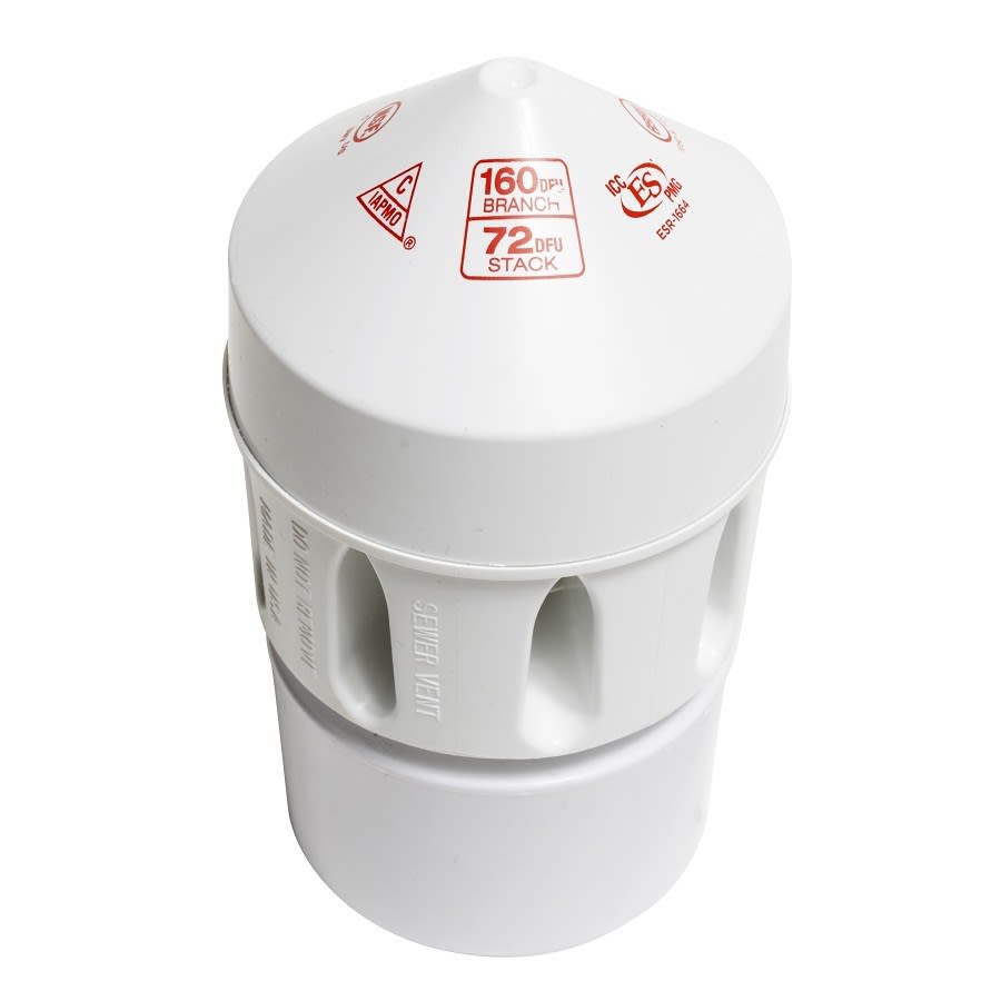 Automatic Air Vent, 2 or 3 in, FNPT, PVC