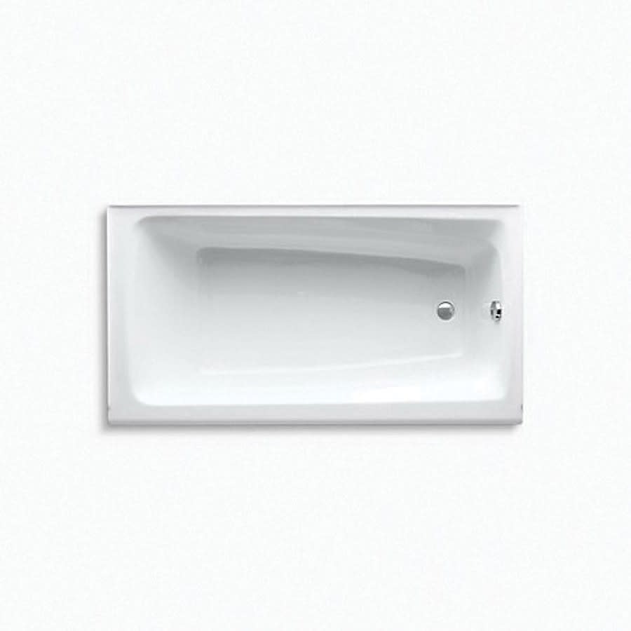 Mendota® Alcove Tub, ADA, 60 x 32 x 16-1/4 in, Right Hand Drain, White