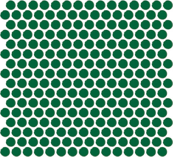 Artefino Jewel Emerald Hexagon 3X3 Glossy