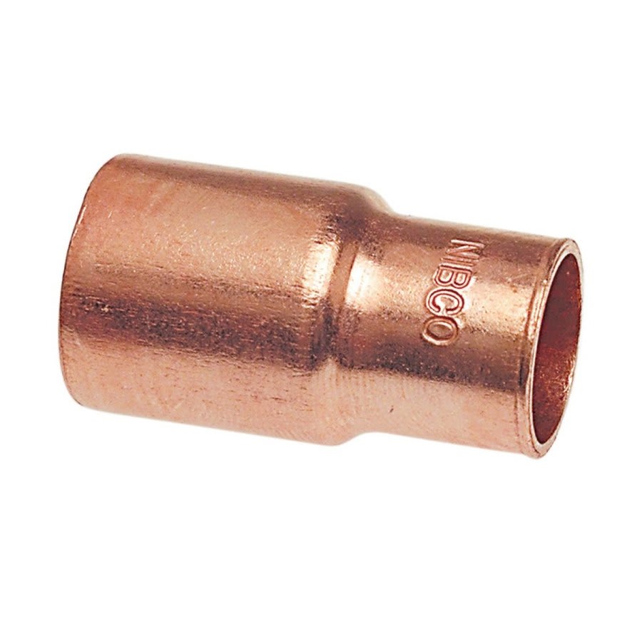 Bushing, 1-1/2 x 1-1/4 in, Fitting x C, Cleaned & Bagged Copper