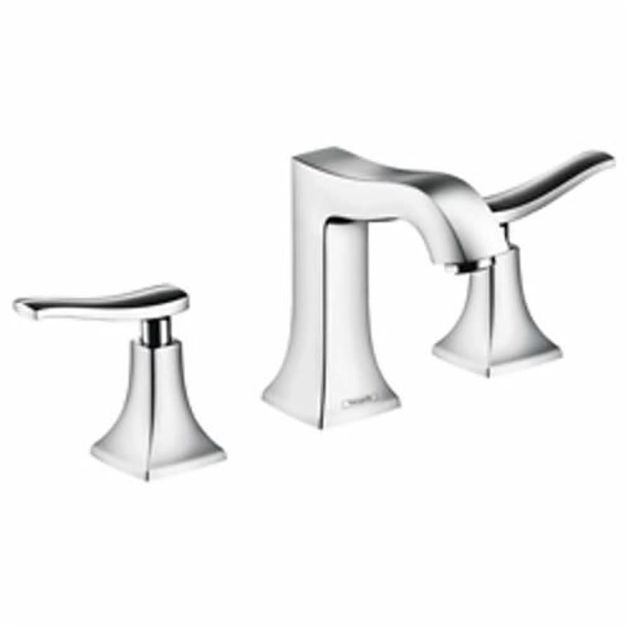 Metris C Widespread Lavatory Faucet, ADA, 2 Handle, 3-Hole, 1.2 gpm, Polished Chrome
