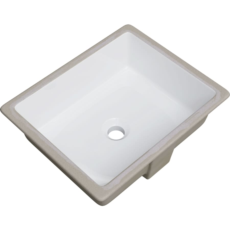 Stedman 19-7/8" Rectangular Vitreous China Undermount Bathroom Sink with Overflow