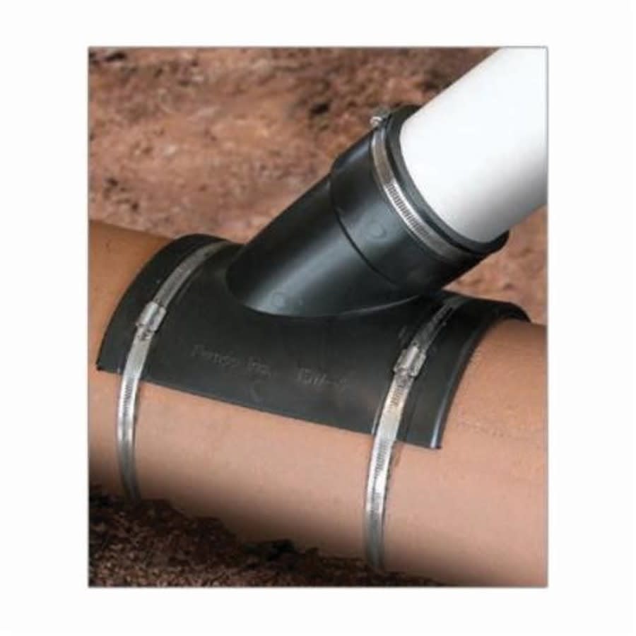 Flexible Pipe Saddle, 6 in, 4 in Clamp