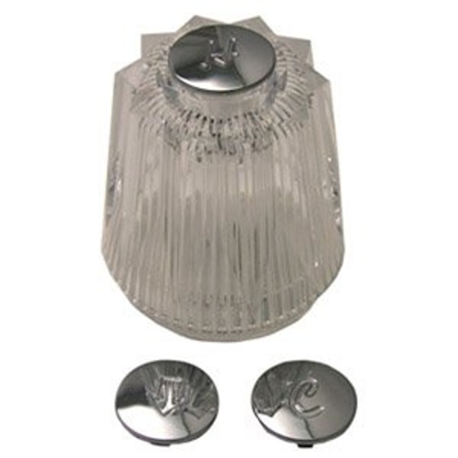 Large Winsor with 3 Buttons, Crystal