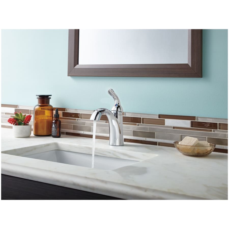 Lahara Single Hole Bathroom Faucet with Optional Base Plate - Includes Lifetime Warranty