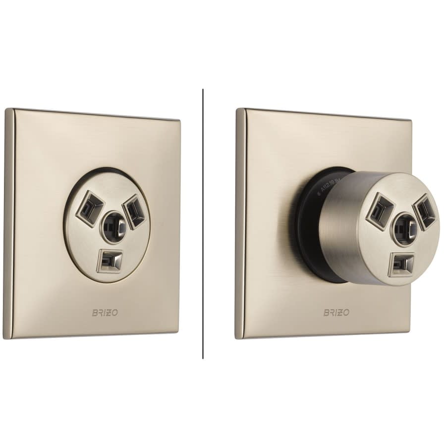 Square Body Spray Trim Only for Brizo HydraChoice - Less Body Spray and Rough In