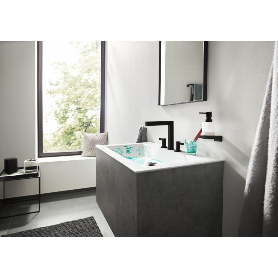 Finoris 1.2 GPM Widespread Bathroom Faucet Less Pop-Up Drain Assembly
