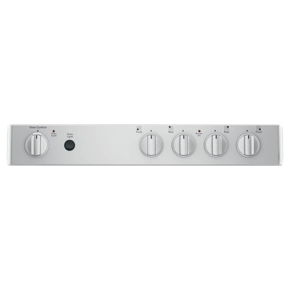 24"W Electric Smooth Range Stainless Steel