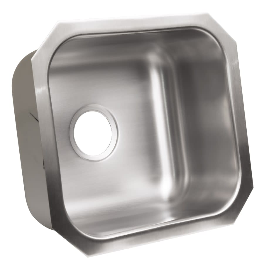 Plomosa 18" Rectangular Stainless Steel Undermount Bar Sink